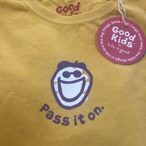Girls Life is Good L/S tee New